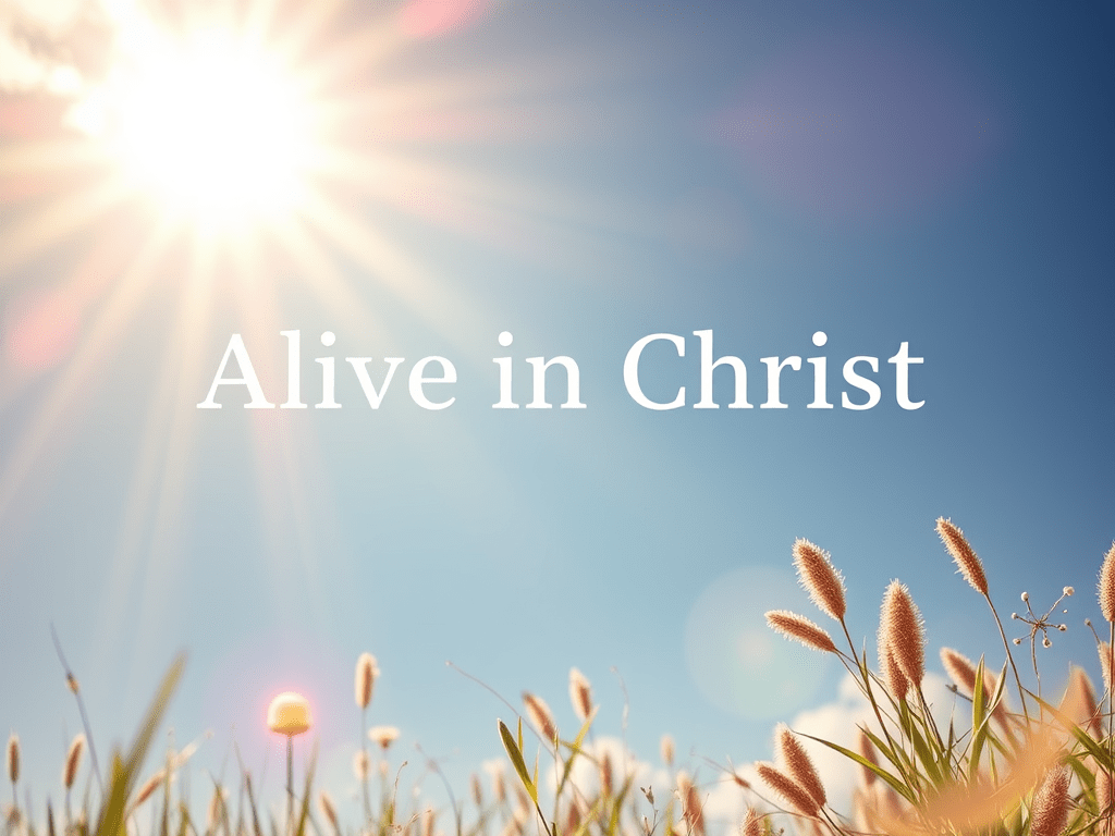Alive in Christ